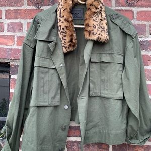 OVERSIZED GREEN JACKET FROM MACYS